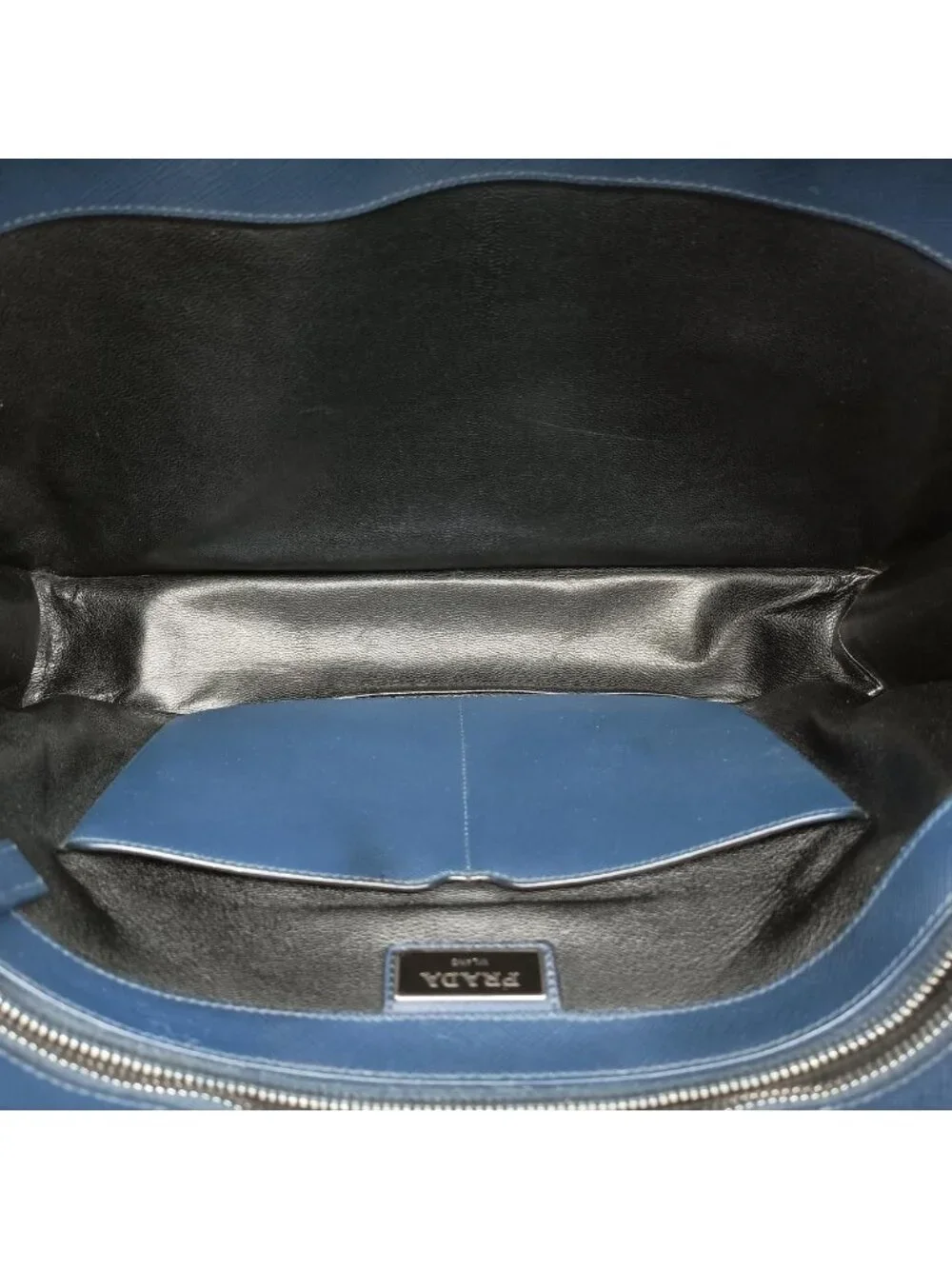 Prada Navy Saffiano Leather 58